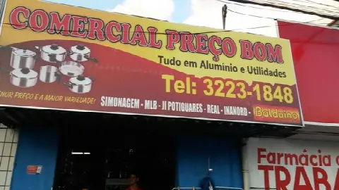 Comercial Preço Bom - Utensílios Para o Lar